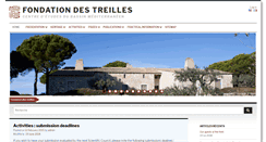 Desktop Screenshot of les-treilles.com