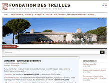 Tablet Screenshot of les-treilles.com